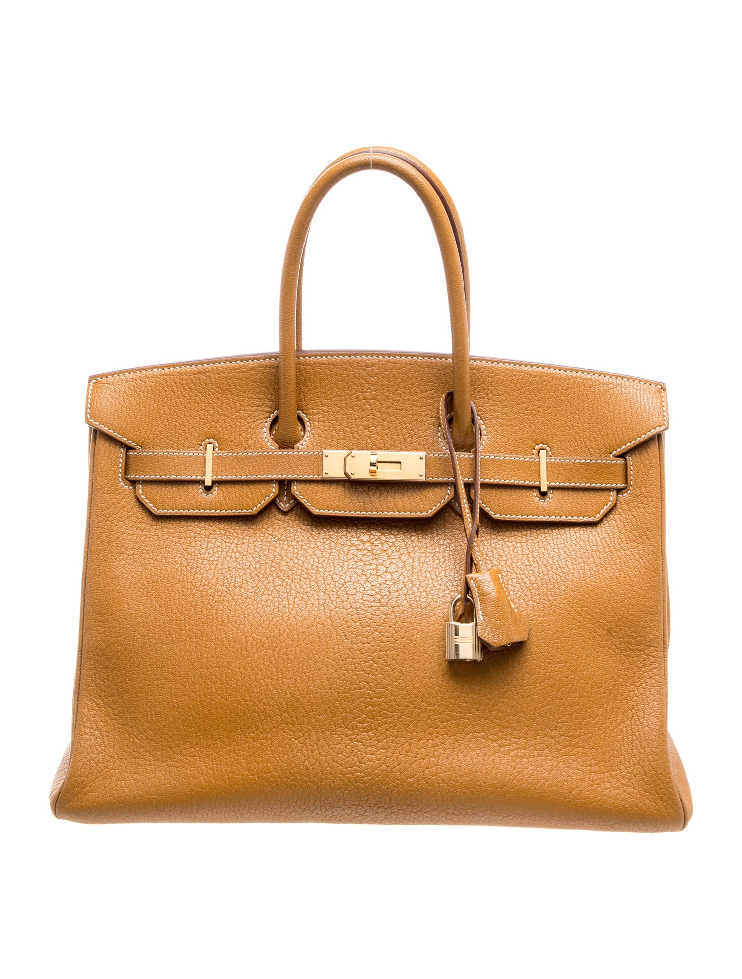 Birkin 35 Chèvre Naturel Sable